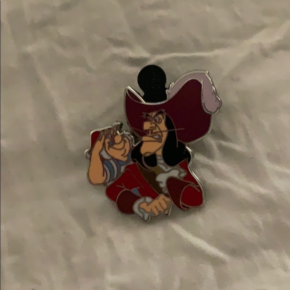 Disney Captain Hook and Smee pin